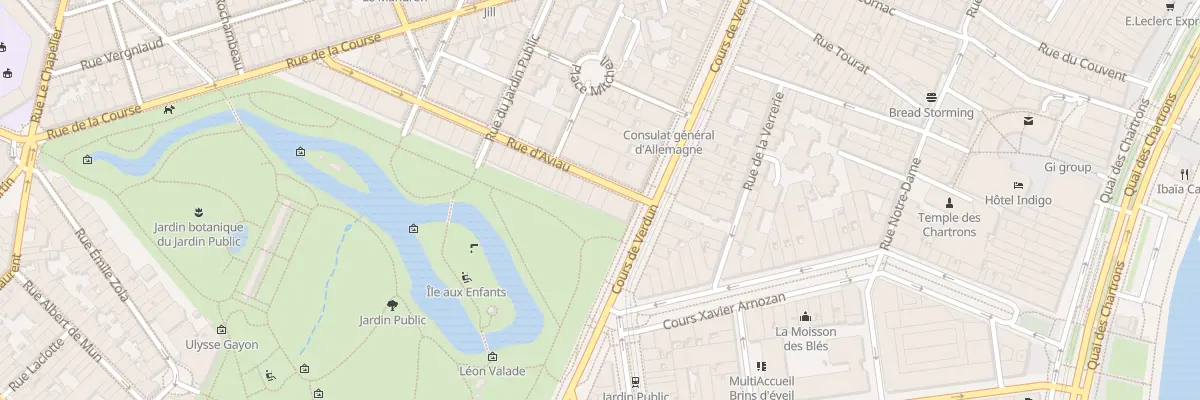 Plan du 2 Rue d’Aviau à Bordeaux