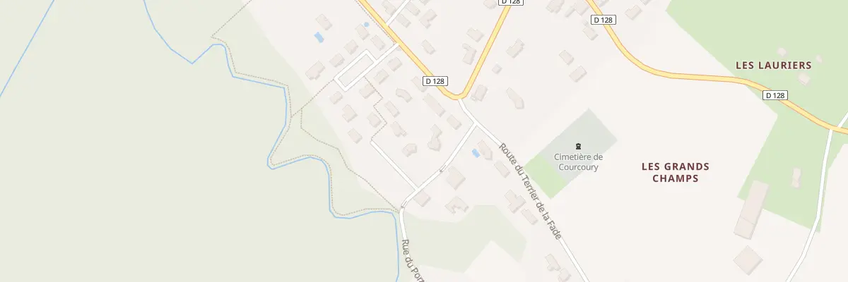 Plan du 4 Rue du Port à Courcoury