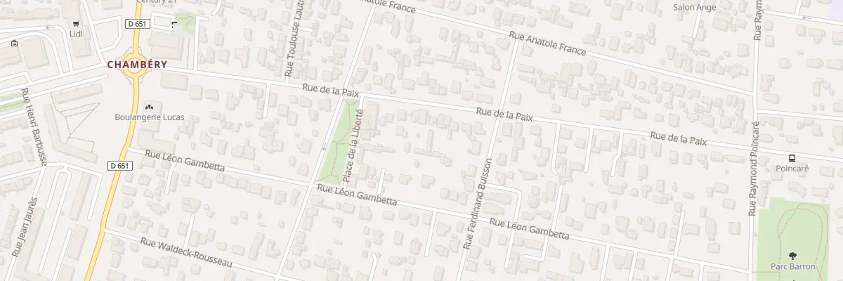 Plan du 35 Rue de la Paix à Villenave-d’Ornon