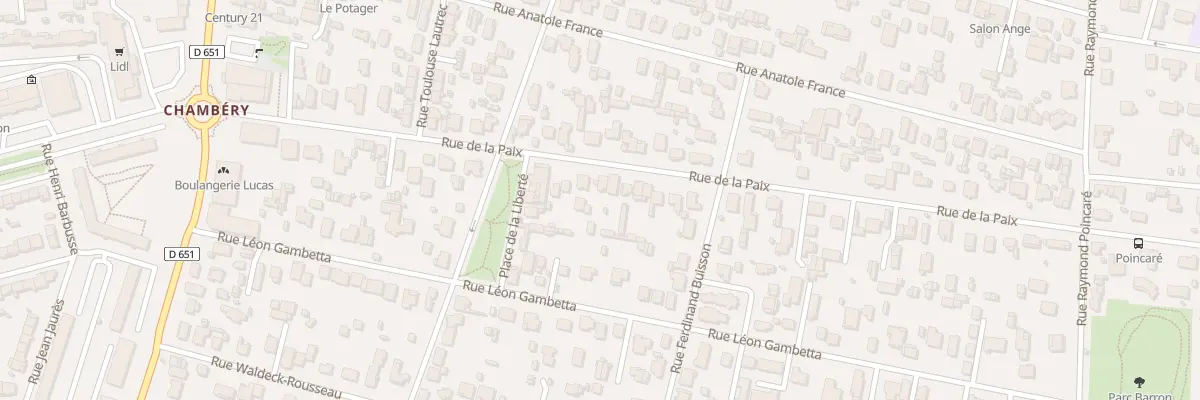 Plan du 33B Rue de la Paix à Villenave-d’Ornon