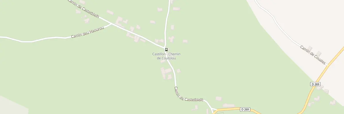 Plan du 222 Cami de Castetbielh à Castillon (Canton d’Arthez-de-Béarn)