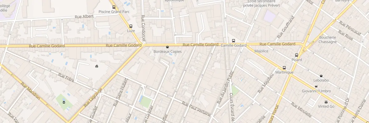 Plan du 91 Rue Montgolfier à Bordeaux