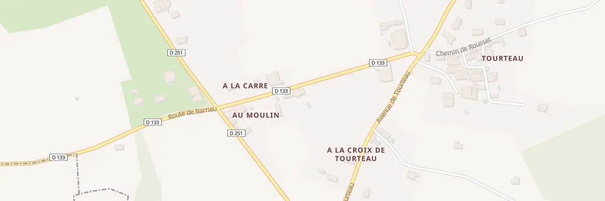 Plan du 3 Rue du Moulin à Samonac