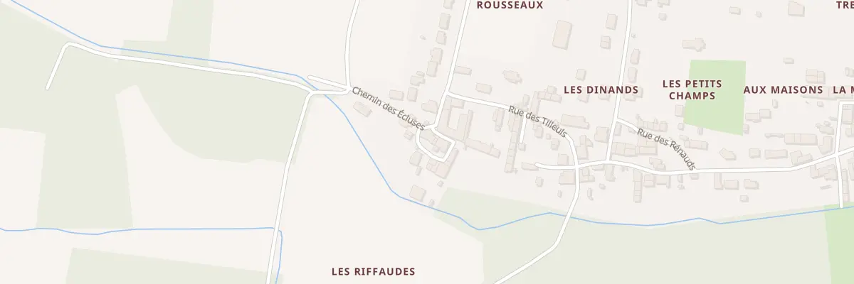Plan du 5 Rue des Vrillons à La Vergne