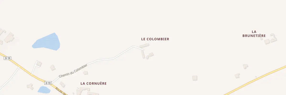Plan du 5633 Le Colombier à Moncoutant-sur-Sèvre