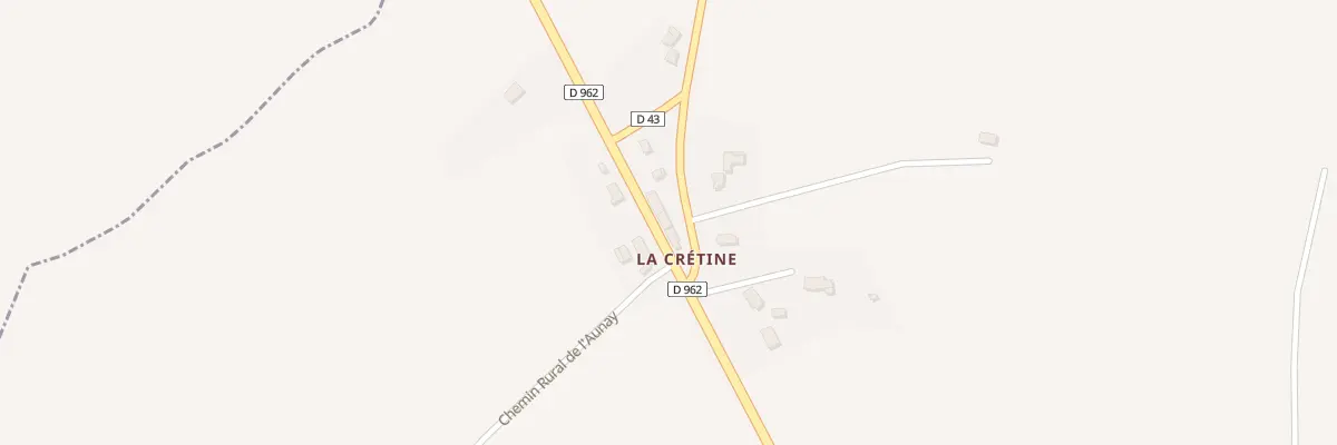 Plan du 22 La Cretine au Châtellier