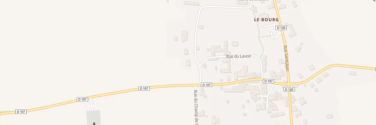 Plan du 28 Rue de la Mairie à Courant
