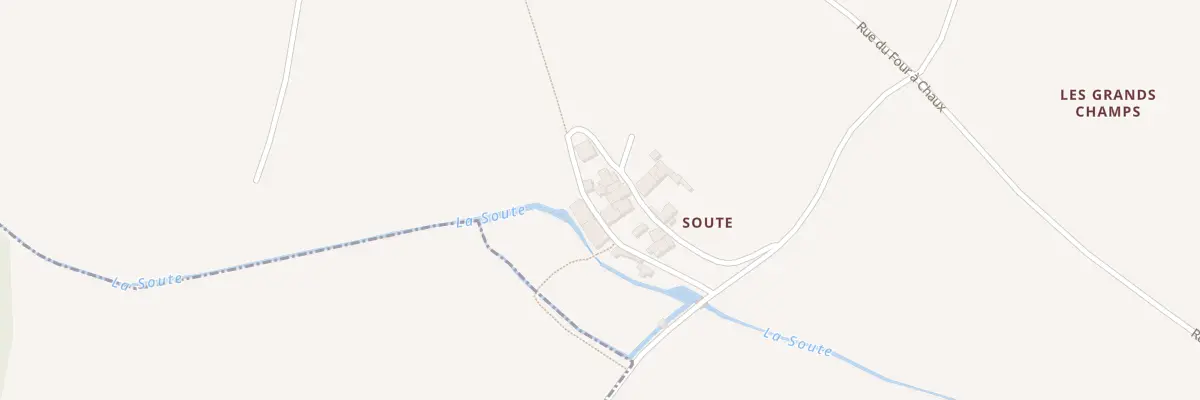 Plan du 7395 Soute à Pons