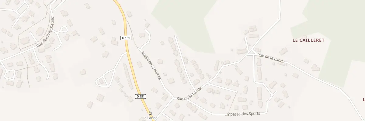 Plan du 3B Rue de la Lande à Saint-Fraimbault-de-Prières