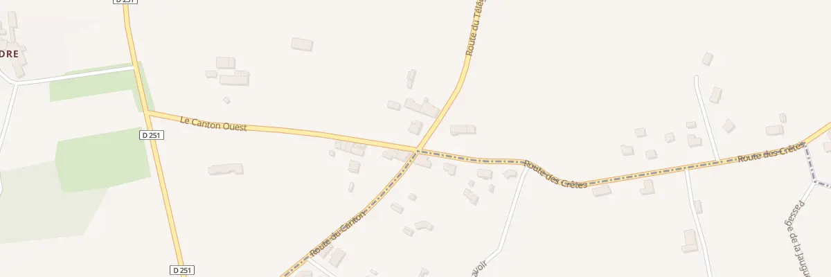 Plan du 9 Canton-Ouest à Saint-Trojan