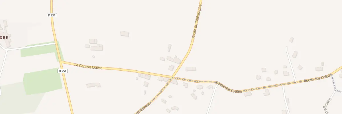 Plan du 75 Canton Ouest à Saint-Trojan