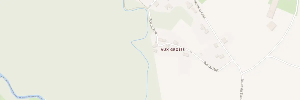 Plan du 8 Rue du Port à Courcoury