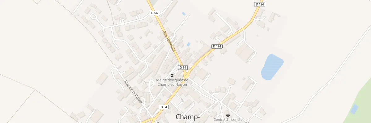 Plan du 17 Rue Rabelais (Champ S Layon) à Bellevigne-en-Layon