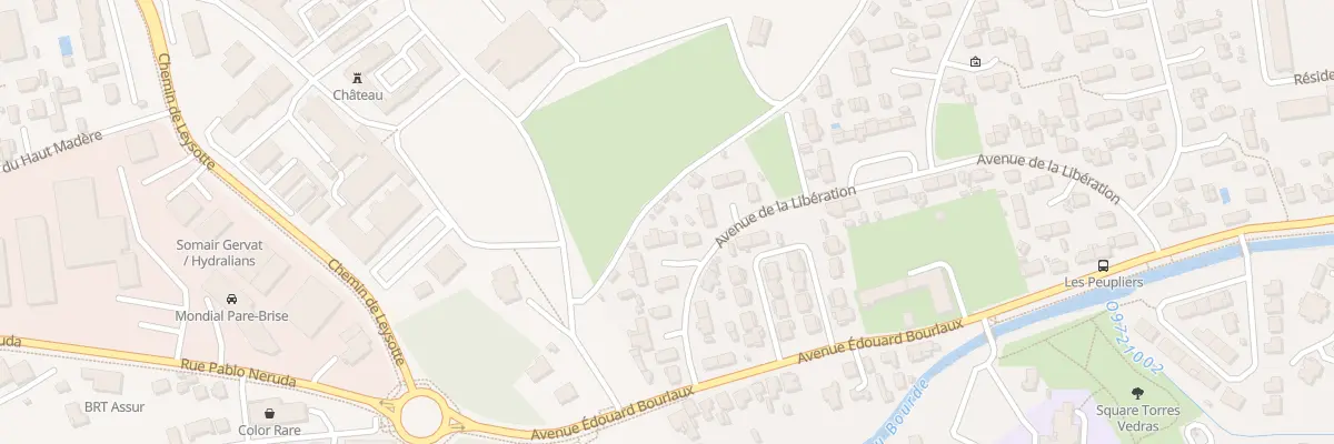 Plan du 1 Pl Marc Nouaux à Villenave-d’Ornon