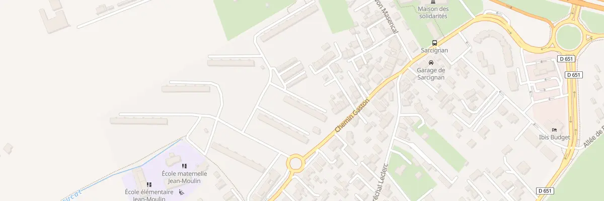 Plan du 9001 Res Sarcignan à Villenave-d’Ornon