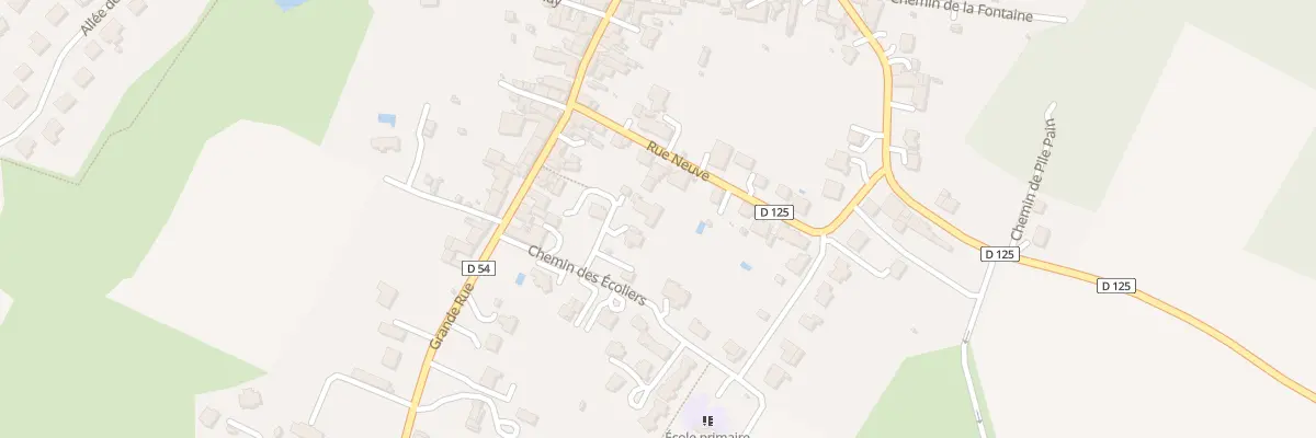 Plan du 3 Che Jacques Brel à Bellevigne-en-Layon