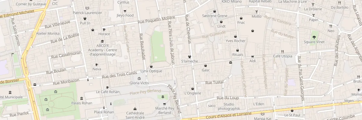 Plan du 41 Rue des Trois Conils à Bordeaux
