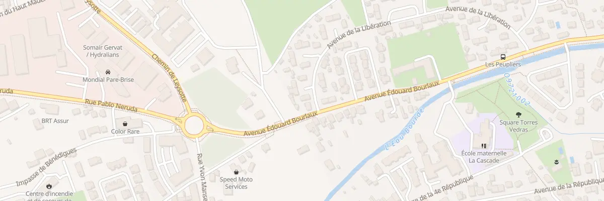 Plan du 22 Av de la Libération à Villenave-d’Ornon
