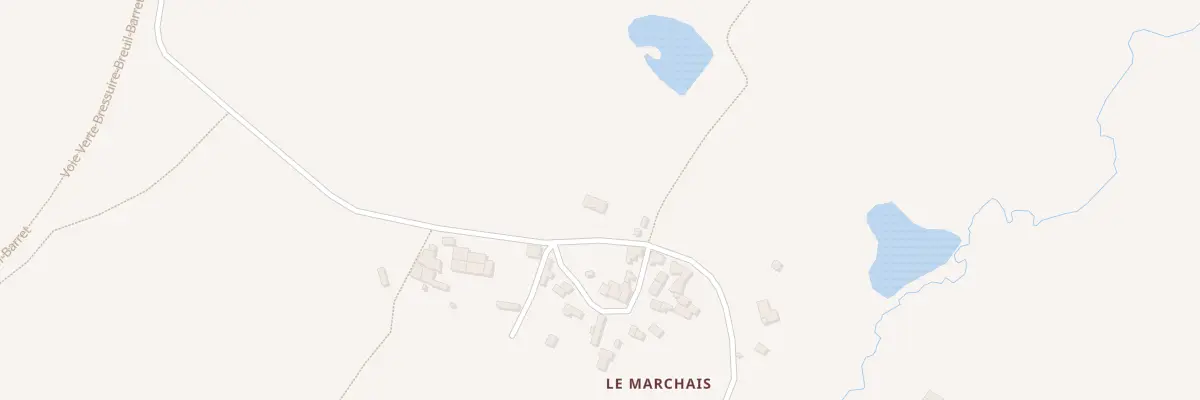 Plan du 20 Le Marchais à Courlay