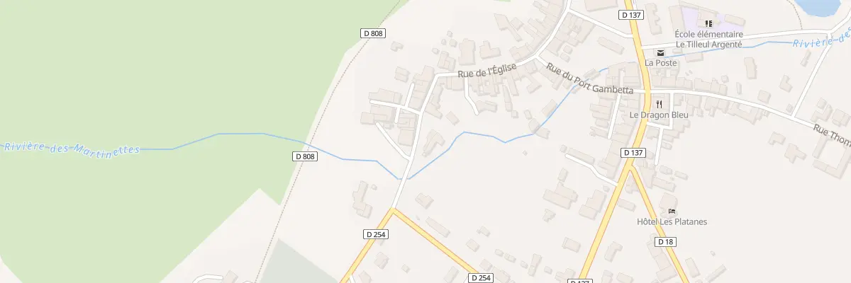 Plan du 44 Rue de l’Eglise à Étauliers