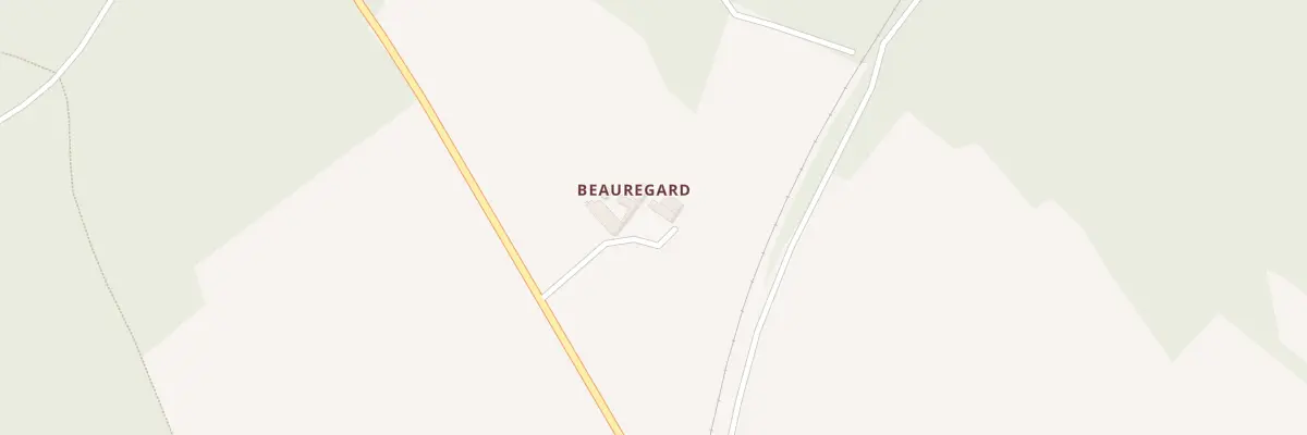 Plan du 3 Beauregard au Douhet