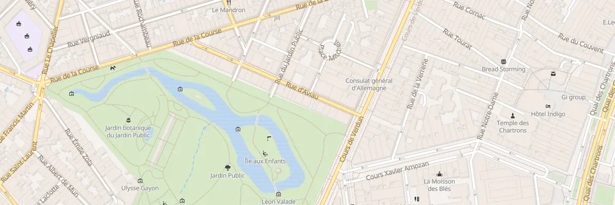 Plan du 12 Rue d’Aviau à Bordeaux