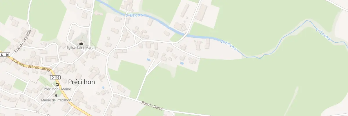 Plan du 1 Imp Moulin à Précilhon
