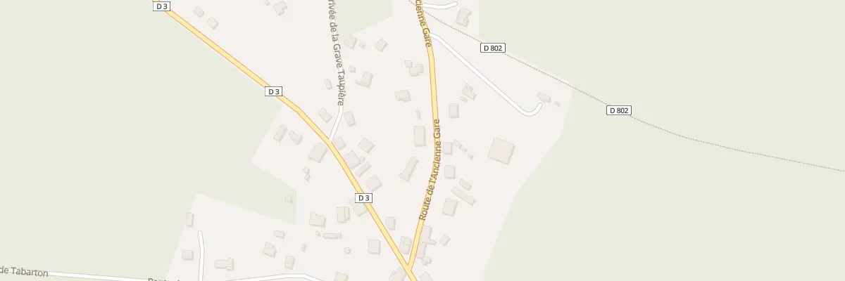 Plan du 30 Le Bourg-nord au Tuzan
