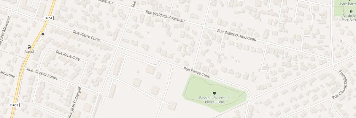 Plan du 36 Rue Pierre Curie à Villenave-d’Ornon