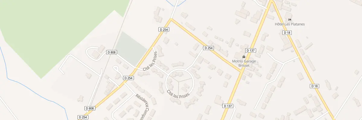 Plan du 6 Cité les Prises à Étauliers