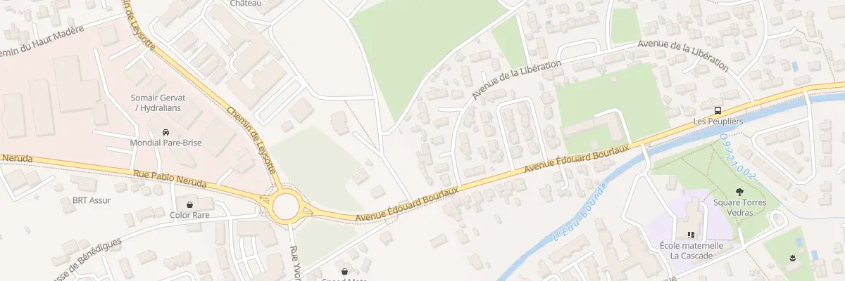 Plan du 2 Pl Pierre Brossolette à Villenave-d’Ornon