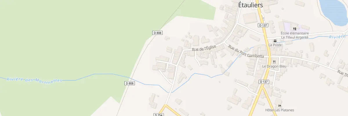 Plan du 27 Rue de l’Eglise à Étauliers