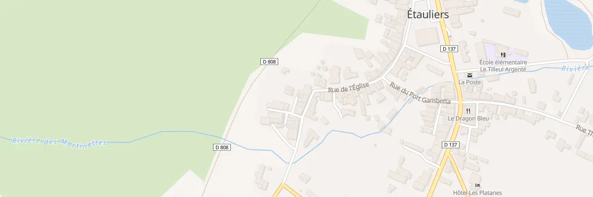 Plan du 53 Rue de l’Eglise à Étauliers