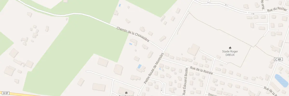 Plan du 55 Che de la Chouasière à Soulgé-sur-Ouette