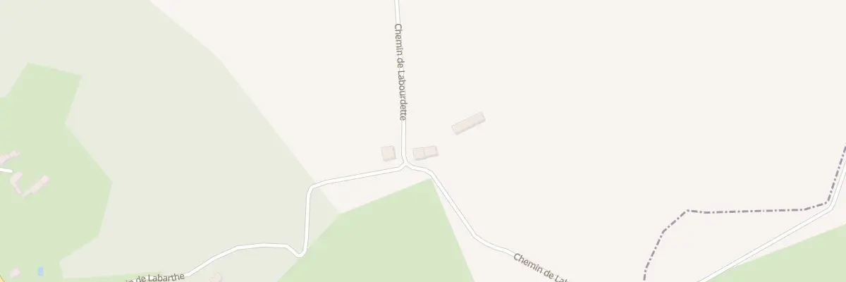 Plan du 87 Labarthe à Poudenx