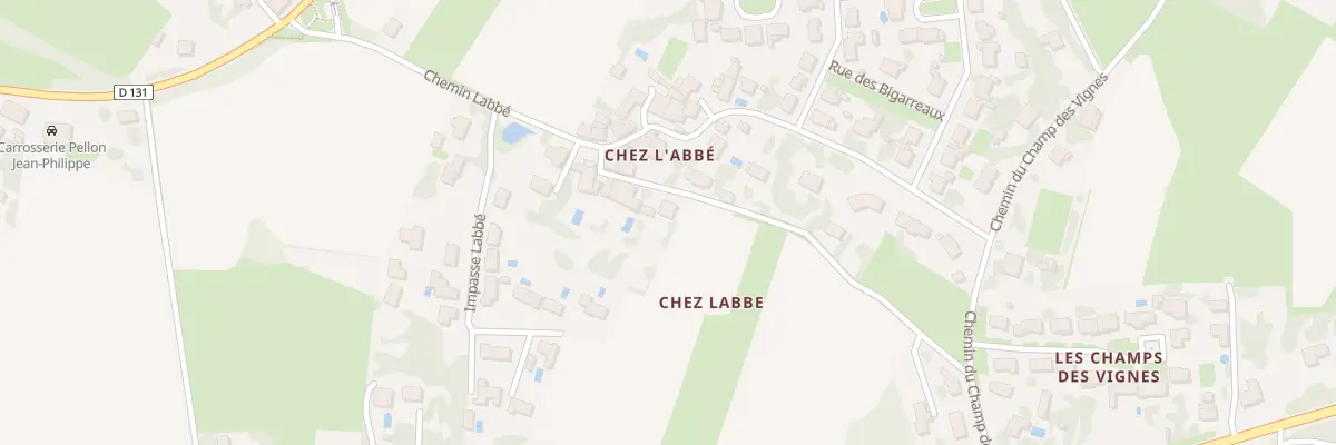 Plan du 27 Rue des Mérisiers à Chaniers
