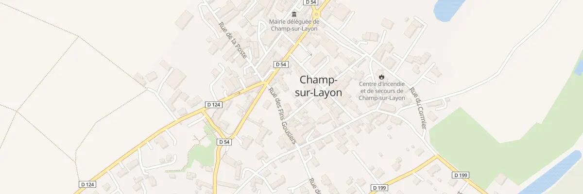 Plan du 6 Rue Delaunay à Bellevigne-en-Layon
