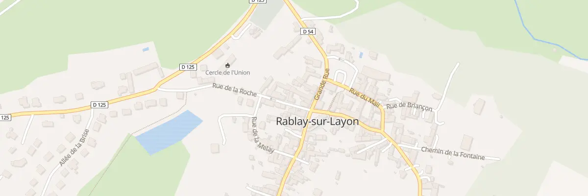 Plan du 4 Rue de la Roche (Rablay S/Layo à Bellevigne-en-Layon