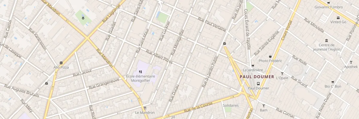 Plan du 43 Rue Albert Pitres à Bordeaux