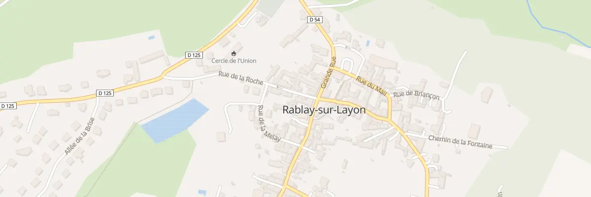 Plan du 3 Rue de la Roche (Rablay S Layo à Bellevigne-en-Layon