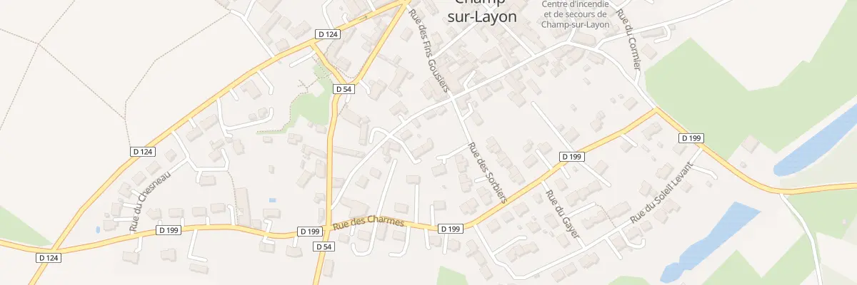 Plan du 5422 Rue des Sorbiers à Bellevigne-en-Layon