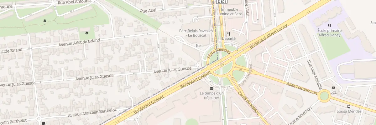 Plan du 178 Av Jules Guesde au Bouscat