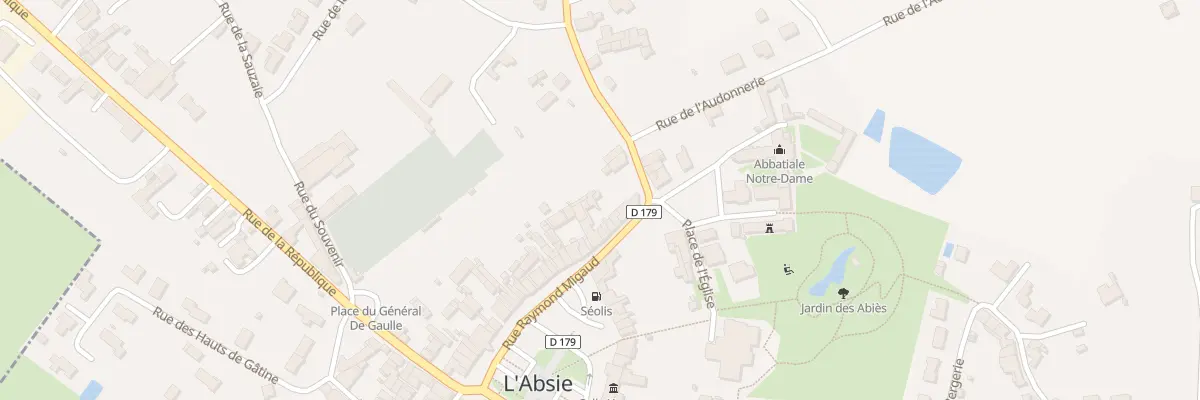 Plan du 9 Rue de Plaisance à L’Absie