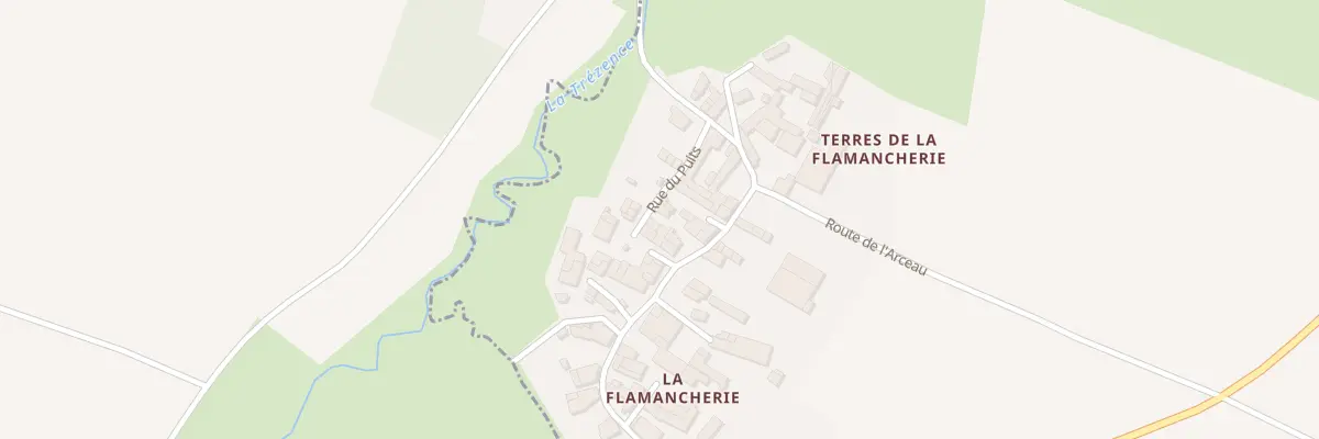 Plan du 3 Rue du Puits à Migré
