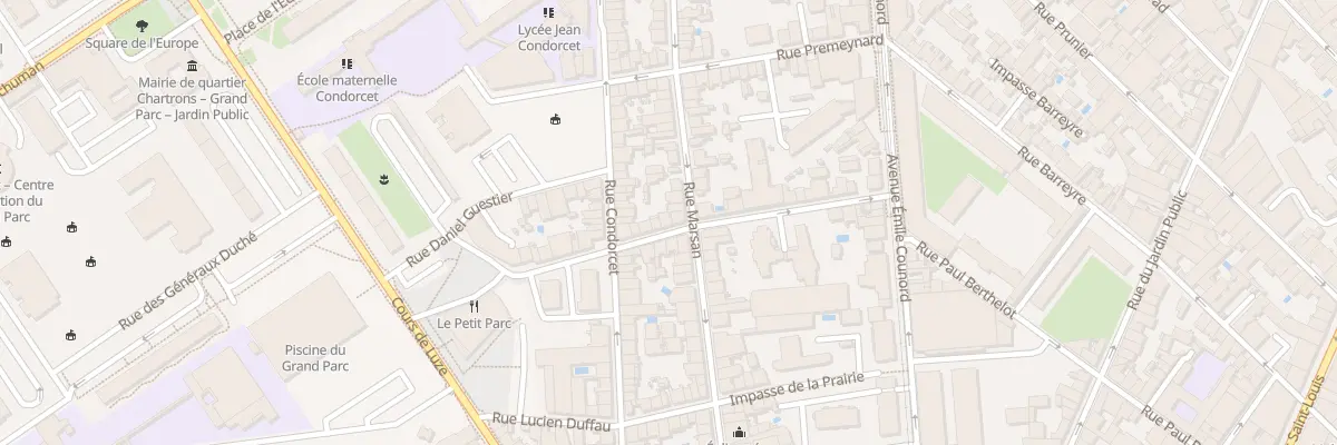 Plan du 39 Rue Frédéric Bentayoux à Bordeaux
