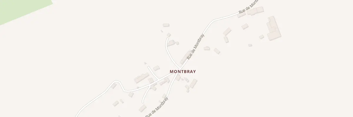 Plan du 6 Rue de Montbray - Proussy à Condé-en-Normandie