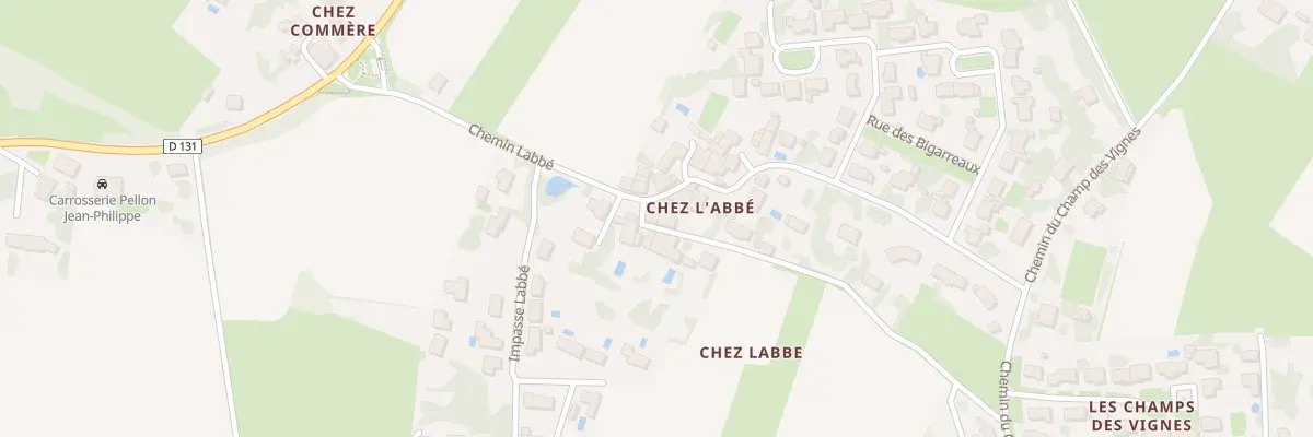 Plan du 34 Rue des Mérisiers à Chaniers