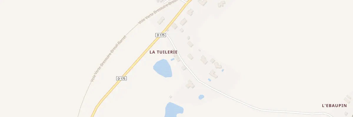 Plan du 8 La Tuilerie à Courlay