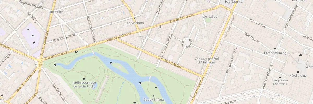 Plan du 29 Rue d’Aviau à Bordeaux