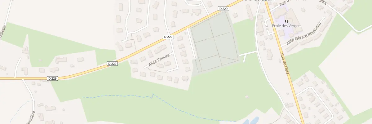 Plan du 11 Rue du Prieure à Saint-Georges-des-Groseillers